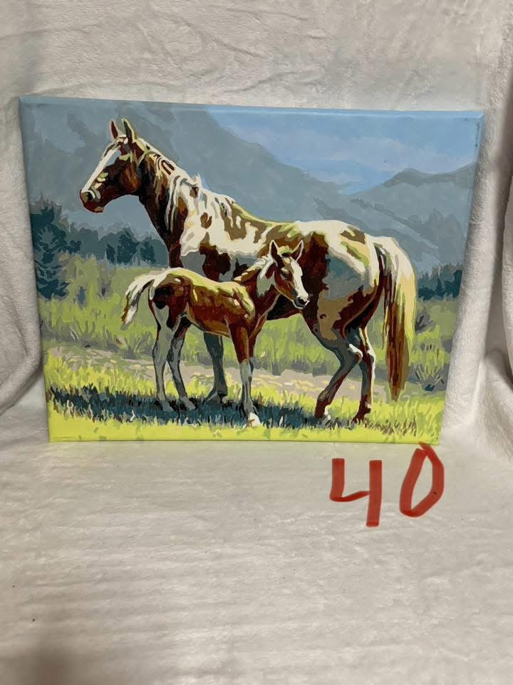 Mare and foal