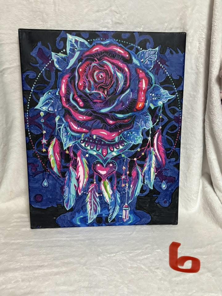 Rose Dream Catcher
