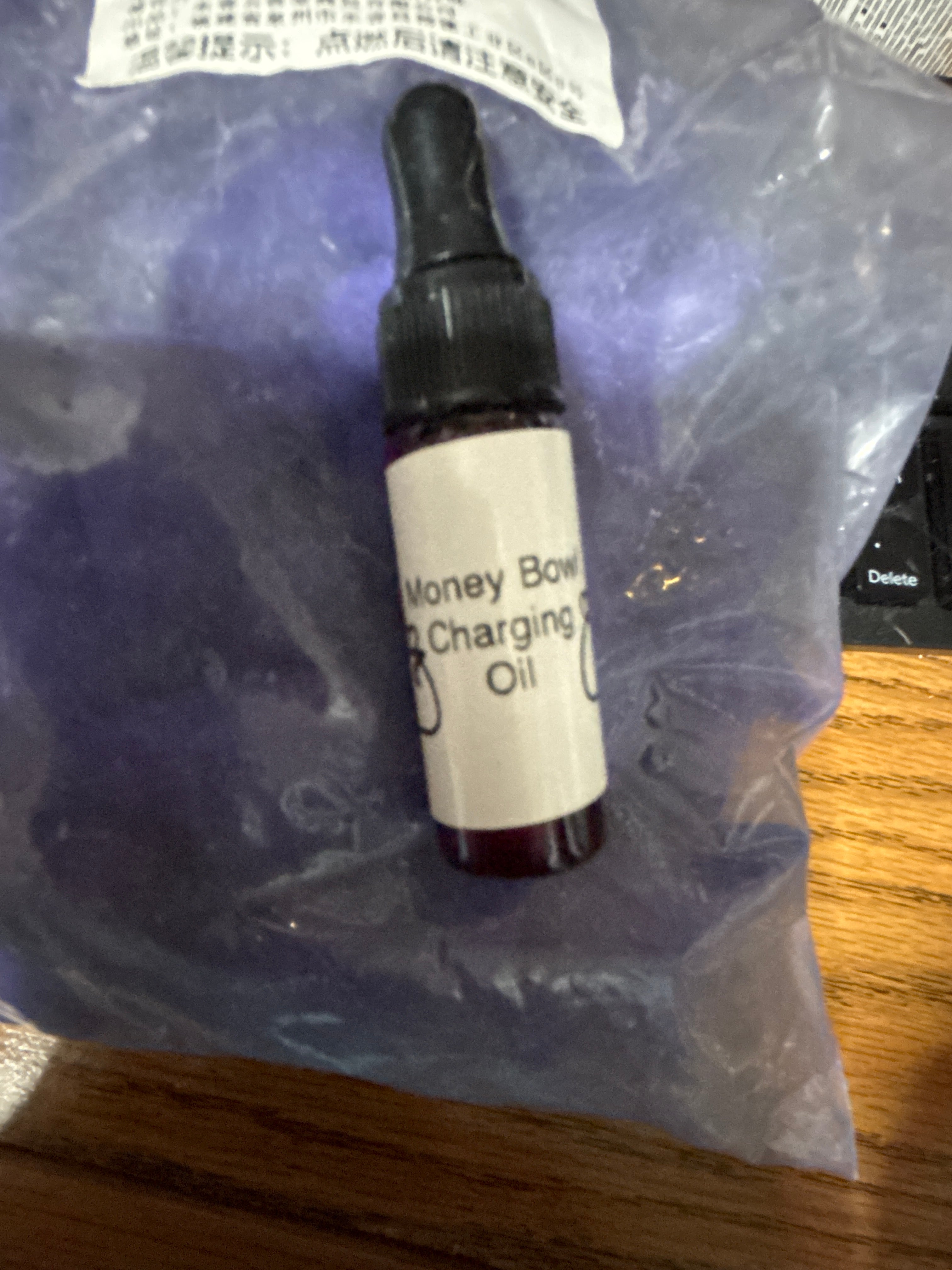 Money Bowl Charging oil (small)