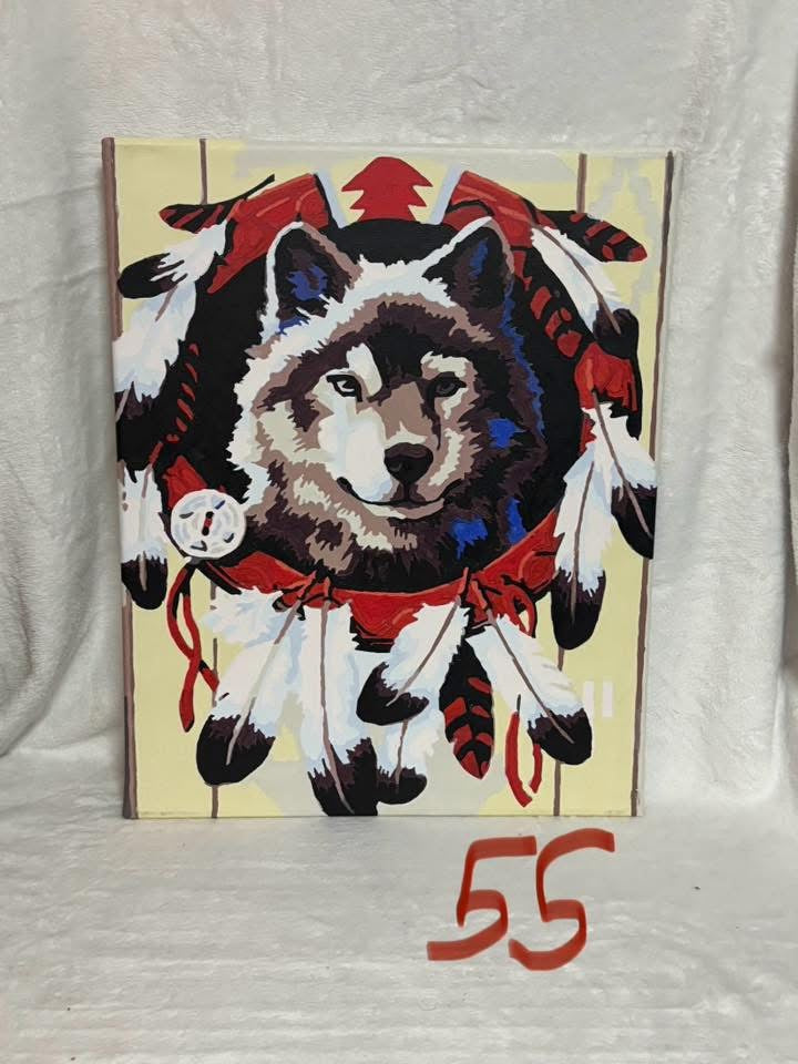 Wolf Dream Catcher