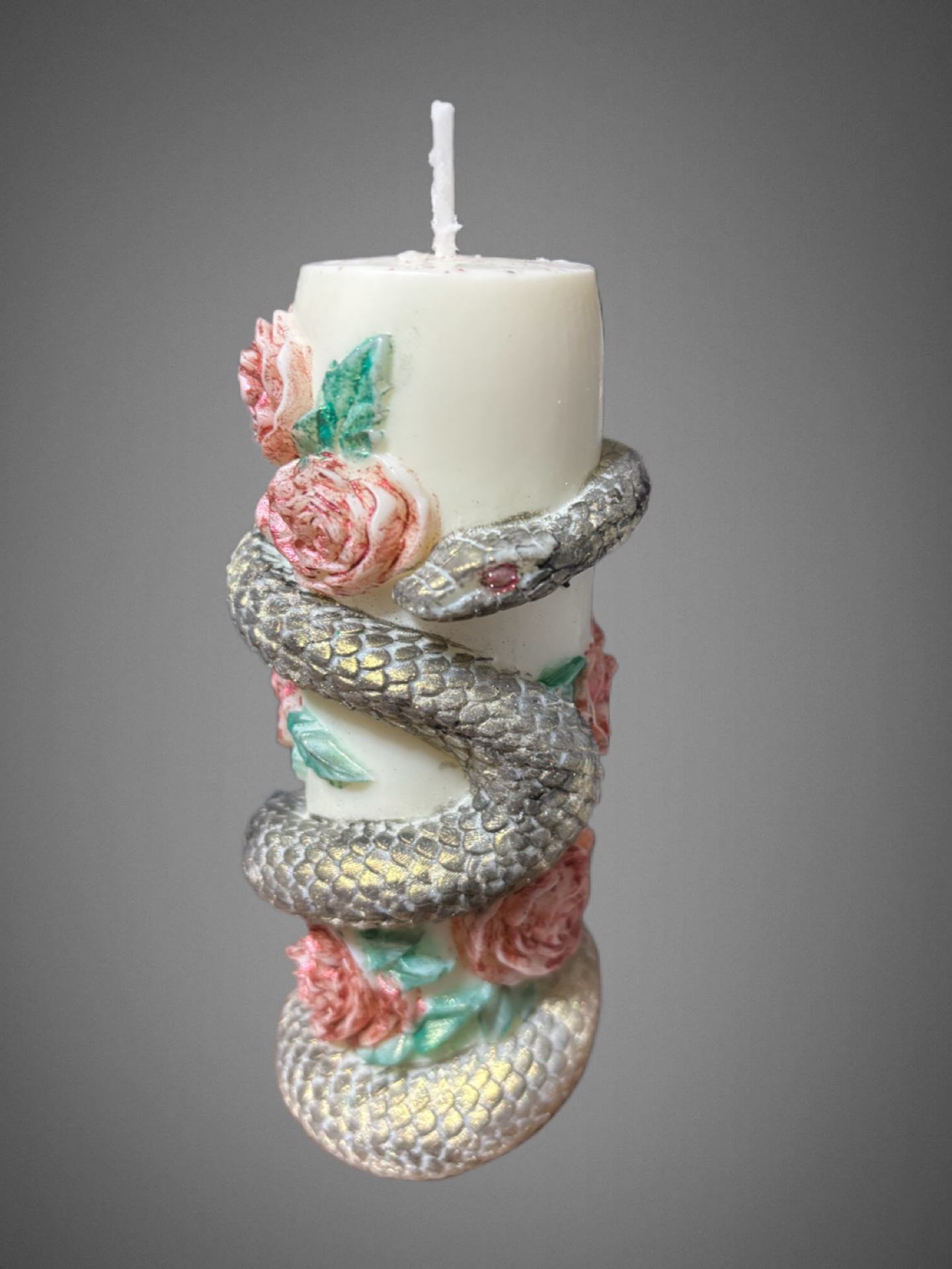Serpent love candle