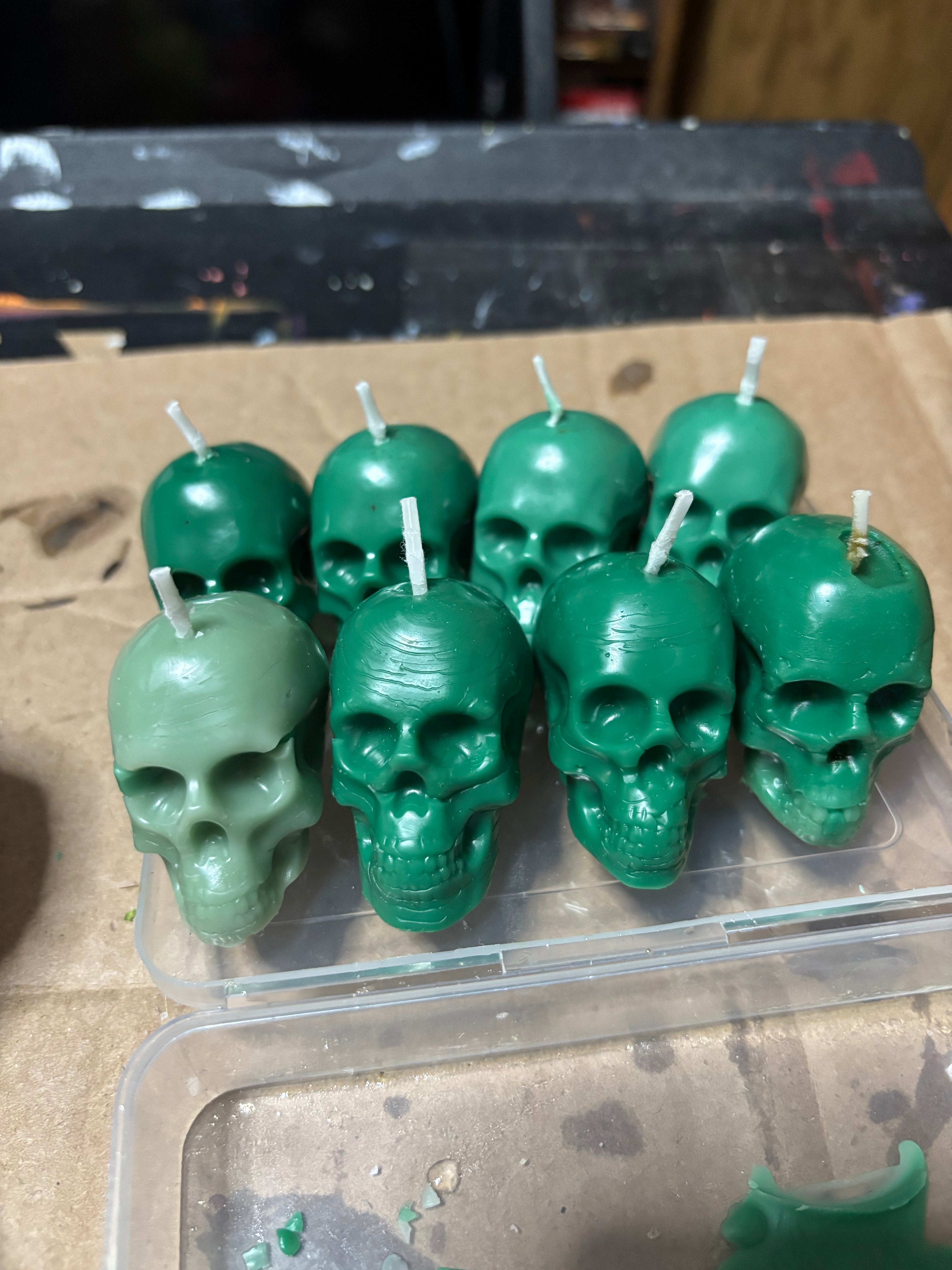 Money ritual candles